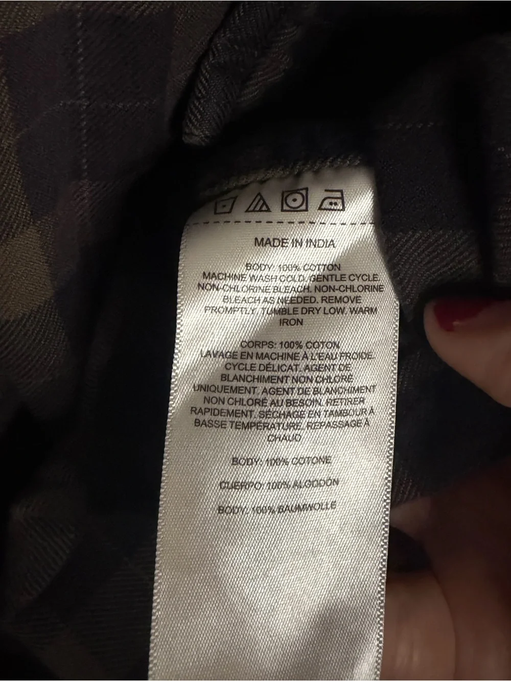 Filson Lightweight Alaskan Guide Shirt XL Long Black Charcoal Plaid Flannel